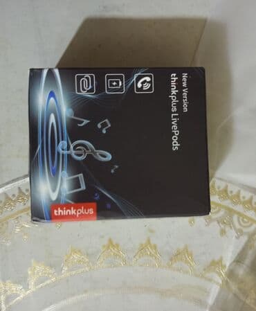 беспроводные наушники для телевизора: Yeni Simsiz (Bluetooth) Qulaqcıqlar, Lenovo, rəng - Ağ — 6