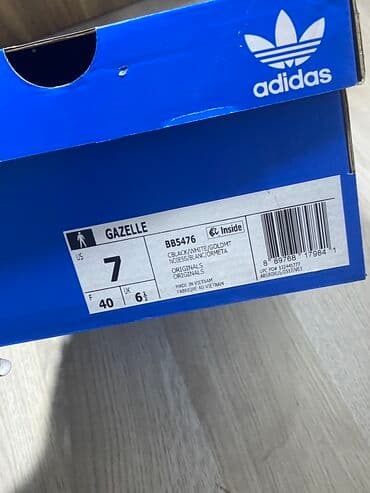 adidas qaçış üçün qadın krossovkaları: Adidas, Ölçü: 40, rəng - Qara, İşlənmiş — 2