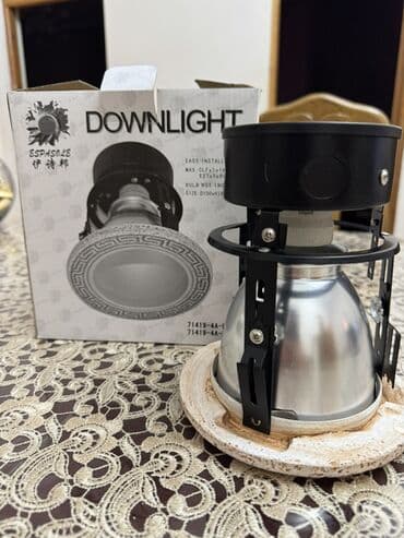 Məişət kimyəvi maddələri: ƏLİMİZDƏ 100 ƏDƏD VAR Espasole Downlight tavan işıqlandırma armatur — 1