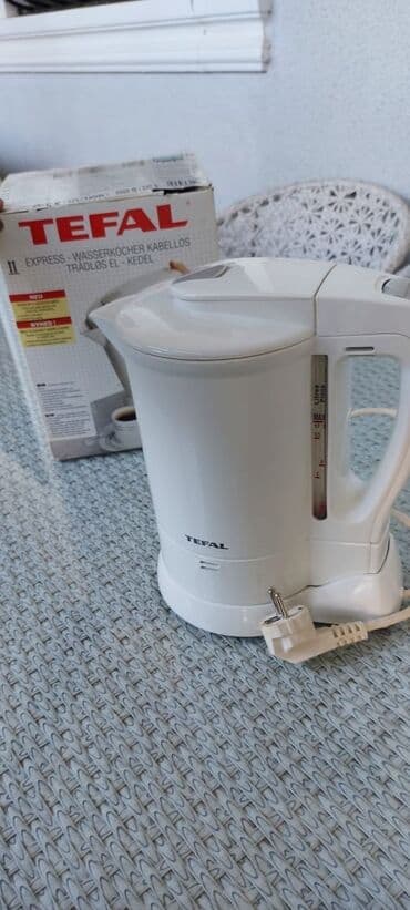 məişət texnikası: Электрочайник Tefal, 1.7 л, Новый, Самовывоз — 1