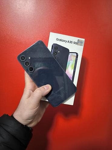 en ucuz ipad: Samsung Galaxy A35, 256 GB, rəng - Ağ, Zəmanət — 1