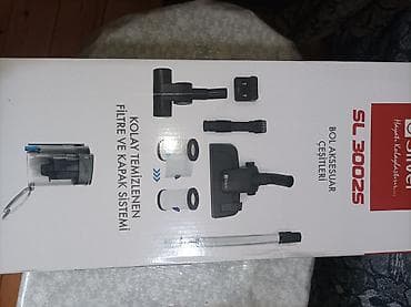 Ütülər və buxarlayıcılar: Silver SL 3002S şaquli elektrik süpürgəsi - Güc: 1200 W - 2-si 1-də — 2