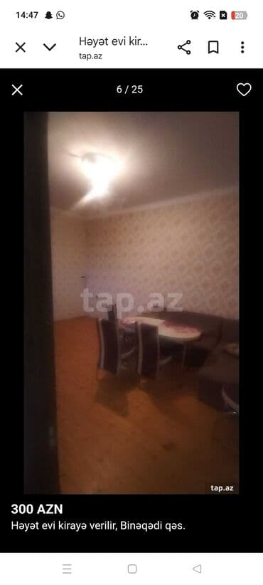 Həyət evi alıram: 60 kv. m, 2 otaqlı, Kombi, Qaz, İşıq — 21