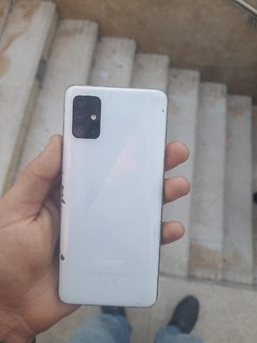 tab s7 plus: Samsung Galaxy A51, 128 GB, rəng - Ağ, İki sim kartlı — 1