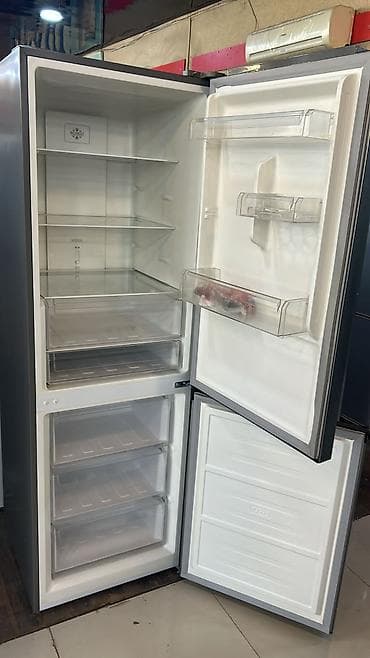 invertor: 2 qapılı Soyuducu Satılır, rəng - Gümüşü — 2