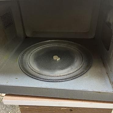 mikrovolnovka: Mikrodalğalı soba Panasonic, Ayrıca dayanan, Mikrodalğalar ilə, rəng - Gümüşü — 4