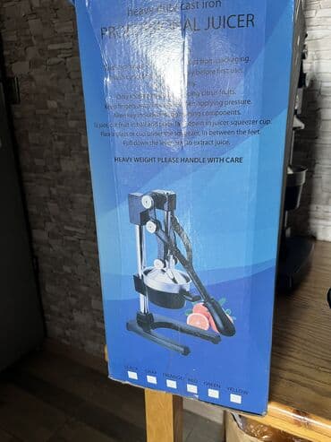 termos fincan: Tezedi :; Ağır dəmir konstruksiyalı əl ilə işləyən sitrus presi — 3