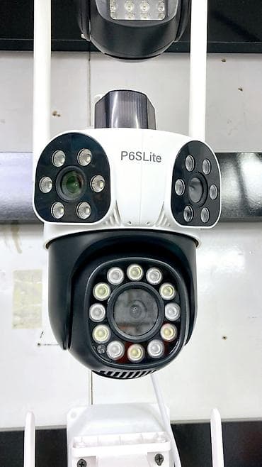 Wifi 3 kamera PTZ 360° - İkitərəfli modul quruluş: yuxarı blokda