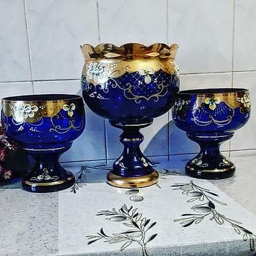 göy daş satışı: Dəst 150 azn
Çox boyuk olcude meyve qabilar — 3