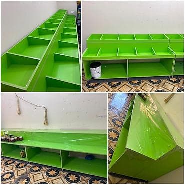 Vitrinler 280 manat.4x50 uzunluqlari 2x25 olaraq ayrila bilir 4parca