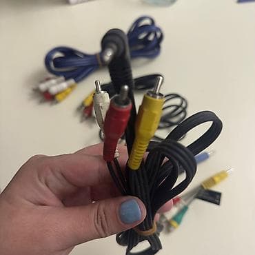 iphone 7 aux: RCA və 3.5 mm AUX kabel dəsti Məhsul təsviri: - Müxtəlif uzunluqlarda — 6