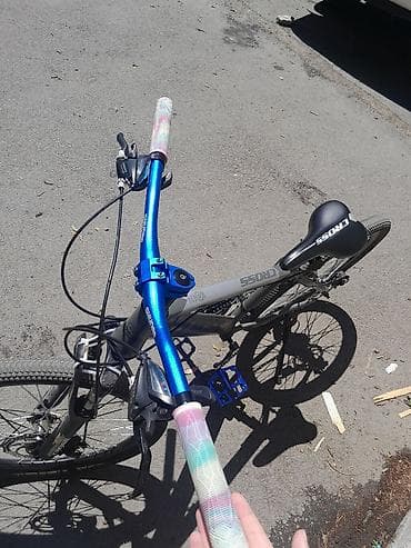 CROSS dağ velosipedi - Çərçivə: alüminium, boz rəng, üzərində CROSS