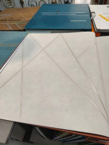 omid divar kağızları: Müasir dizaynlı divar kağızı kataloqu – açıq bej əsas fon üzərində — 1