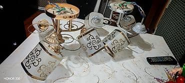 Çılçıraq, 3 lampa, Metal — 1