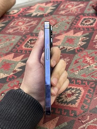 ucuz telfun: IPhone 14 Pro, 128 GB, Deep Purple, Simsiz şarj, Face ID — 5