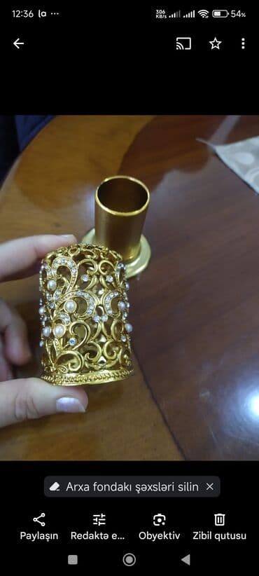 usaq ad gunu tebrikleri: Üzük. yığmağa skatulka. Germaniyadan. alınıb. ağ. mirvarilârlä — 4