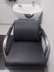 kosa və keçəl şəkilləri: Yeni, Saş yuyulması kreslosu — 1