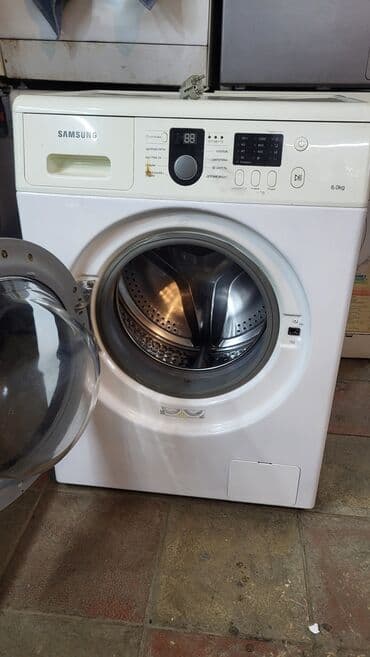 ən ucuz samsung telefonlar: Paltaryuyan maşın Samsung, 6 kq, İşlənmiş, Avtomat, Qurutmasız, Kredit yoxdur, Pulsuz çatdırılma — 2