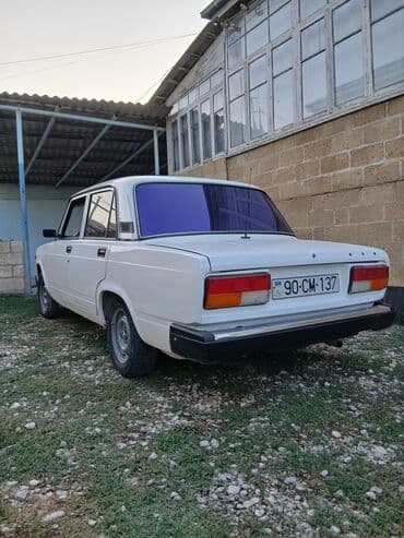 тюнинг авто: VAZ 2107, ağ rəngli sedan - Korpus: 4 qapılı sedan, klassik kvadrat — 7