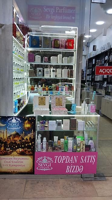 Saticı xanım lazımdı etir dukanına tecrubesi olsun en azinan cox