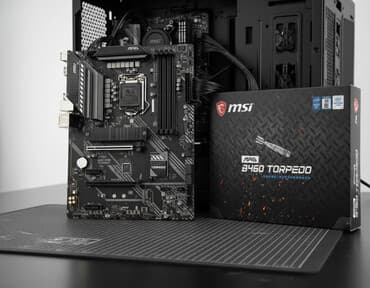 Оперативная память (RAM): Материнская плата MSI B460, Б/у — 1