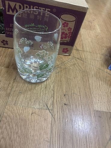 keks qablari: Stəkanlar, Şüşə, 1 əd, 200 ml, Türkiyə — 1