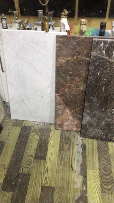 Мрамор: Mərmər sinəliklər hamam mebeli moydadırüstü paltaryuyan skafı üçün — 2