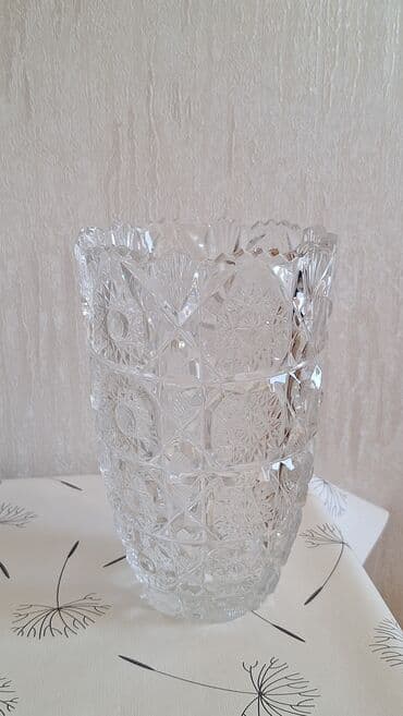 Opel: Kəpək naxışlı kəsmə şüşə dəst Tom xrustal - Material: qalın kəsmə — 3