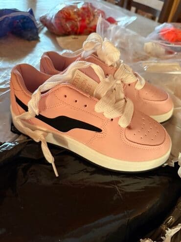 детские ажурные кеды для девочки: Кроссовки, Унисекс, 37 — 1