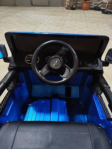 usaq geyimi: Uşaq üçün elektrikli off-road tipli maşın – “Speed” brendi, mavi rəng — 4