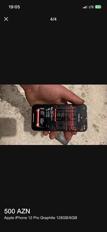 iphine: IPhone 12 Pro, 128 GB, Graphite, Face ID — 4