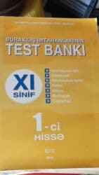 6 cı sinif yeni dərslik: Test kitabları — 1