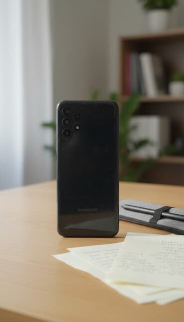 inoi telefon: Samsung Galaxy A13, 32 GB, rəng - Göy, İki sim kartlı — 3