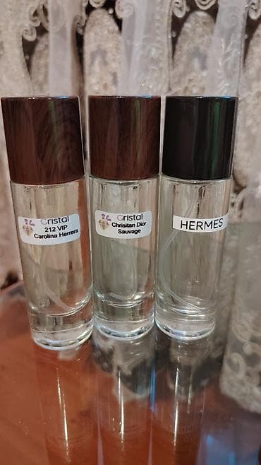 bil: Brend ətir nümunələri – şüşə sprey flakonlarda 30ml İsfeçiya yaqlarin — 2