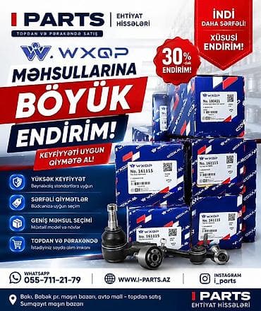 maşın sukanı: WXQP ehtiyat hissələri – I PARTS-də böyük endirim! - Beynəlxalq — 1