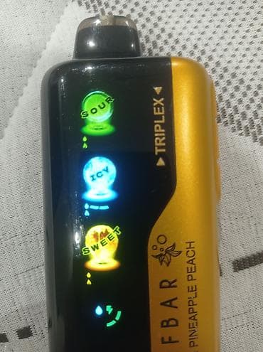 apple watch 6: Məhsul: Elfbar Triplex – “Pineapple Peach” dadlı birdəfəlik vape — 1