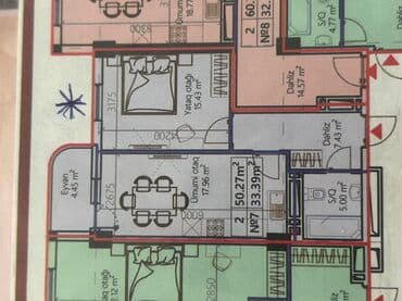 jasmin park qobu: 2 комнаты, Новостройка, 50 м² — 1