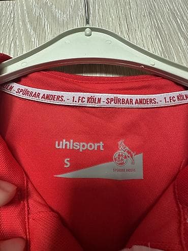 kis: 1. FC Köln rəsmi futbol köynəyi - Brend: uhlsport - Rəng: qırmızı, ağ — 5