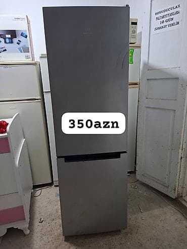 2 qapılı Indesit Soyuducu Satılır, rəng - Boz