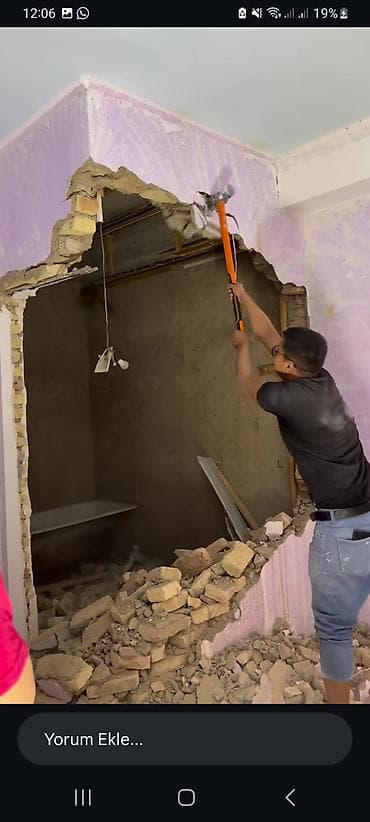 mebel temiri: Söküntü və tikinti tullantılarının yığılması xidməti - Mənzillərdə — 5