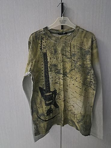 Kişi geyimləri: Sisley uzunqol köynək 11-12 yaşa, boy 160 sm - Brend: Sisley (etiket — 2