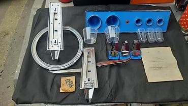 Bərkidici məhsullar: Sovet istehsalı metallaşdırılmış vanna otağı aksesuar dəsti Ssri — 1