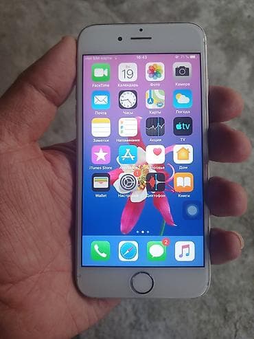 ayfon 8 plus 128 gb: IPhone 6, 16 GB, Gümüşü, Barmaq izi — 3