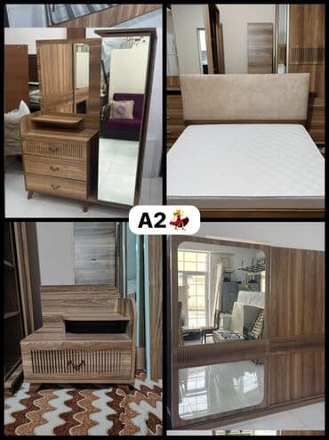 İkinəfərlik çarpayı, Dolab, Termo, Tumba, İşlənmiş