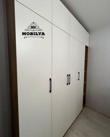 qapı modelleri: Yeni, Açılan, 4 qapılı Düz dolab, Qarderob, paltar dolabı, Azərbaycan — 2