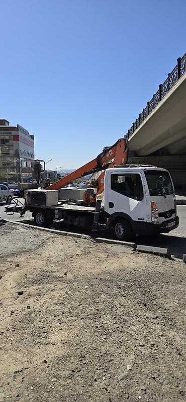 SATILIR.Nissan Cabstar Avtokran-avtosəbəti yuxarı hündürlüklərdə — 6