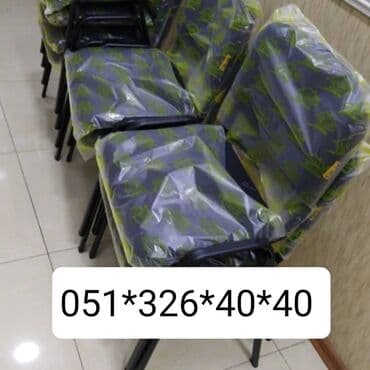 Masa və oturacaq dəstləri: Qonaq otağı üçün, Yeni, Açılmayan, Dördbucaq masa, 4 stul — 23