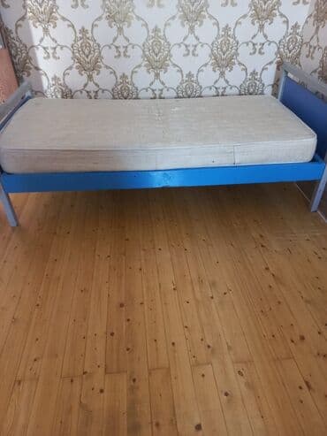 tek kravat gence: Б/у, Односпальная кровать, С матрасом — 2