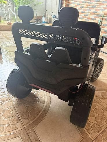 kiridit maşinlar: Uşaq üçün elektrikli minik maşını – off-road stildə, ikiyerli — 4