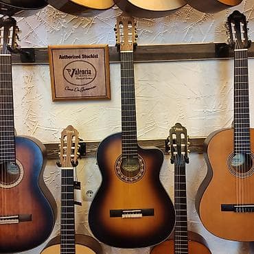 ucuz gitara satisi: Elektro klassik gitara valencia vc304ce üst:sitka spruce qol: teak — 1